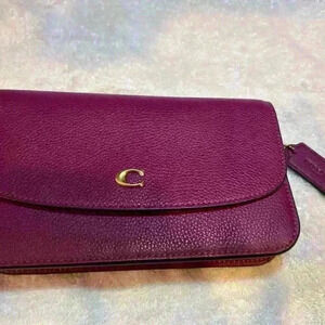 Coach Pebble Leather Hayden Crossbody with Removable Strap NWOT